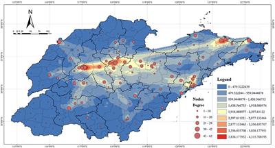 Spatial structure and influencing factors of regional city supply networks in manufacturing: A case study of Shandong, China